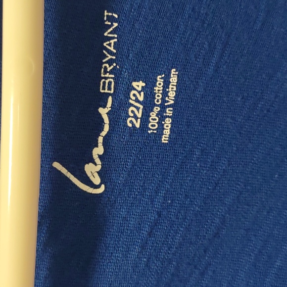 Lane Bryant 3/4 sleeve top - Picture 2 of 5